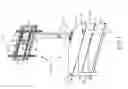 Fig. 02 - Folding TV stand assembly