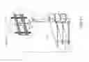 Fig. 12 - Folding TV stand assembly
