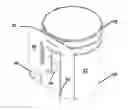 Fig. 01 - Bucket Engageable Holster for Plastering Tool