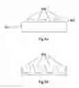 Fig. 13 - Template process for small pitch flip-chip interconnect hybridization