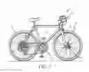 Fig. 02 - Bicycle wheel securing structure