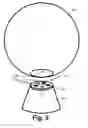Fig. 04 - LED lamp with uniform omnidirectional light intensity output