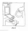 Fig. 09 - Waste dry ink system with pressure equalizing hermetically sealed outer box