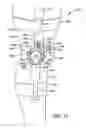 Fig. 12 - Orthopedic brace having a length-adjusting mechanism and a lockable rotation hinge