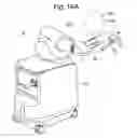 Fig. 38 - System with brake to limit manual movement of member and control system for same