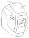 Fig. 01 - Welding helmet with integral user interface