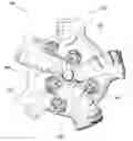 Fig. 01 - Fixed Bladed Drill Bit Force Balanced by Blade Spacing