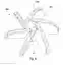 Fig. 09 - Fixed Bladed Drill Bit Force Balanced by Blade Spacing