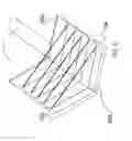 Fig. 06 - Sheet for holding elastic loops thereon