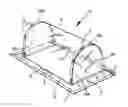 Fig. 01 - Collapsible food guard, display and server