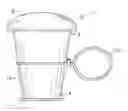 Fig. 01 - Combination dispensing and disposal container