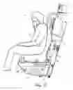 Fig. 09 - Aircraft ejection seat with moveable headrest