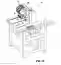 Fig. 19 - Device for finish-machining of optically effective surfaces of workpieces, in particular spectacle lenses