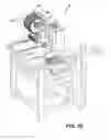 Fig. 20 - Device for finish-machining of optically effective surfaces of workpieces, in particular spectacle lenses