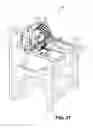 Fig. 22 - Device for finish-machining of optically effective surfaces of workpieces, in particular spectacle lenses