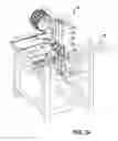 Fig. 32 - Device for finish-machining of optically effective surfaces of workpieces, in particular spectacle lenses