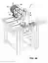Fig. 41 - Device for finish-machining of optically effective surfaces of workpieces, in particular spectacle lenses