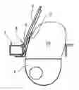 Fig. 01 - Fixture having airbag outlet flap
