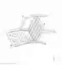 Fig. 02 - Chair that is assembled and disassembled easily and quickly