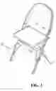 Fig. 02 - Seat frame for folding chair