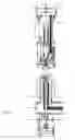 Fig. 32 - Cross-over nozzle system for stack molds