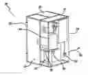 Fig. 01 - Brewer system with active brewing mechanism and buffer reservoir piston compression of brewing substance
