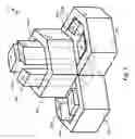 Fig. 03 - Structure comprising hexagonal tubes and rhomboid inserts