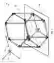Fig. 08 - Structure comprising hexagonal tubes and rhomboid inserts