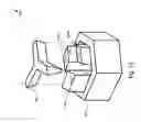 Fig. 16 - Structure comprising hexagonal tubes and rhomboid inserts