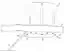 Fig. 01 - Magnetic surgical sled with locking arm