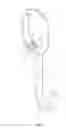 Fig. 03 - Shower curtain fastener with integral hook