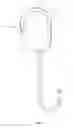 Fig. 05 - Shower curtain fastener with integral hook