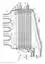 Fig. 02 - Intake manifold of an internal combustion engine and cooling fluid charge air cooler