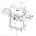 Fig. 02 - Temperature control apparatus and method for a barbeque grill