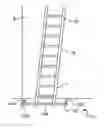 Fig. 01 - Collapsible step and extension ladder