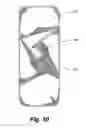 Fig. 09 - Luggage panel with integrated carry handle for soft-side type luggage cases