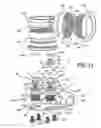 Fig. 16 - Apparatus for filtering and/or conditioning and/or purifying a fluid such as water