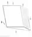 Fig. 10 - Shower head with reflective anti-fogging surface
