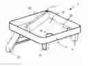Fig. 01 - Adjustable paint bucket stand