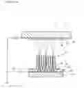 Fig. 10 - Field emission array having carbon microstructure and method of manufacturing the same