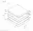 Fig. 22 - Device having a plurality of light emitting structures bonded by adhesive layers and light emitting device package having the same