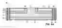 Fig. 22 - Semiconductor chip assembly with post/base heat spreader with ESD protection layer