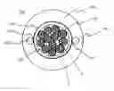 Fig. 01 - Water-blocked optical cable and process for the production thereof