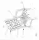 Fig. 02 - Chair that is assembled and disassembled easily and quickly