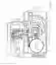 Fig. 10 - Printhead maintenance facility having fluid drainage