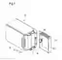 Fig. 02 - Release mechanism for electronic device unit and disk array device
