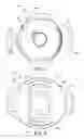 Fig. 08 - LED-based lighting fixtures for surface illumination with improved heat dissipation and manufacturability