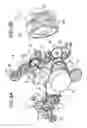 Fig. 04 - Gear system with transmission pathways for an image forming apparatus