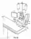 Fig. 40 - Fluid delivery system, fluid path set, and pressure isolation mechanism with hemodynamic pressure dampening correction