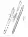 Fig. 11 - Surgical knife safety handle having user operable lock